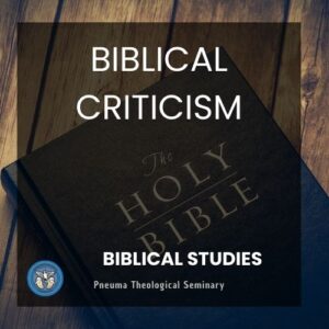 biblical criticism